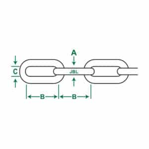 316 STAINLESS STEEL LONG LINK CHAIN