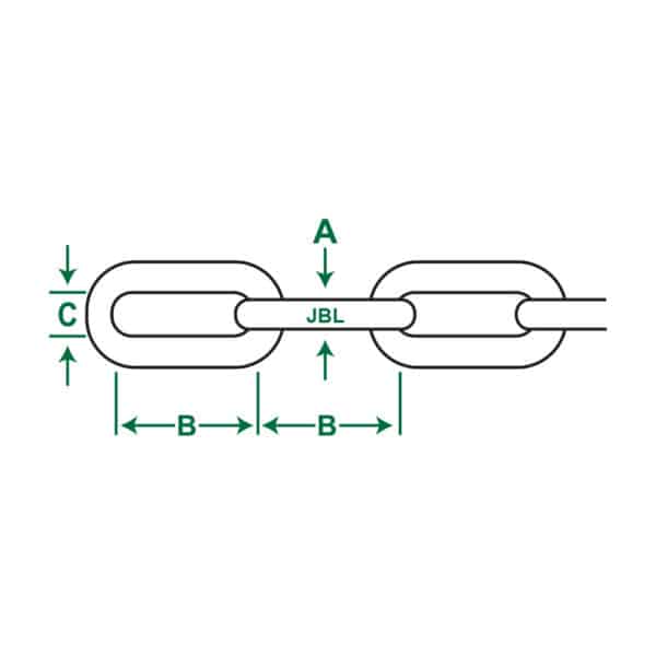 316 STAINLESS STEEL LONG LINK CHAIN