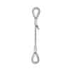 BOTH SIDE THIMBLE HARD EYES- THIMBLE AND THIMBLE STEEL WIRE ROPE SLING