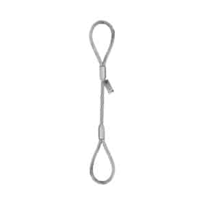 ONE LEG STEEL WIRE ROPE SLING – BOTH SIDE SOFT EYES-EYE AND EYE STEEL WIRE ROPE SLING
