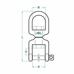 ss swivel eye & jaw for lifting in dammam ksa