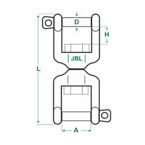 SS SWIVEL JAW & JAW