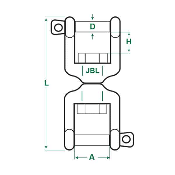 SS SWIVEL JAW & JAW