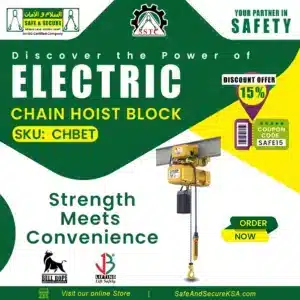 electric chain hoist block with trolley saudi arabia ksa