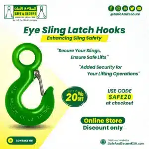 eye sling latch hook in saudi arabia