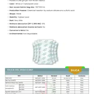 silica gel desiccant datasheet by sstc saudi arabia