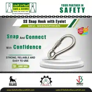 ss snap hook with eyelet in saudi arabia