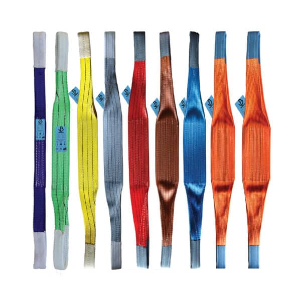 FOUR PLY FLAT POLYESTER WEB SLING BELT