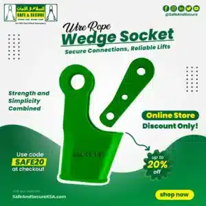 wire rope wedge socket in saudi arabia