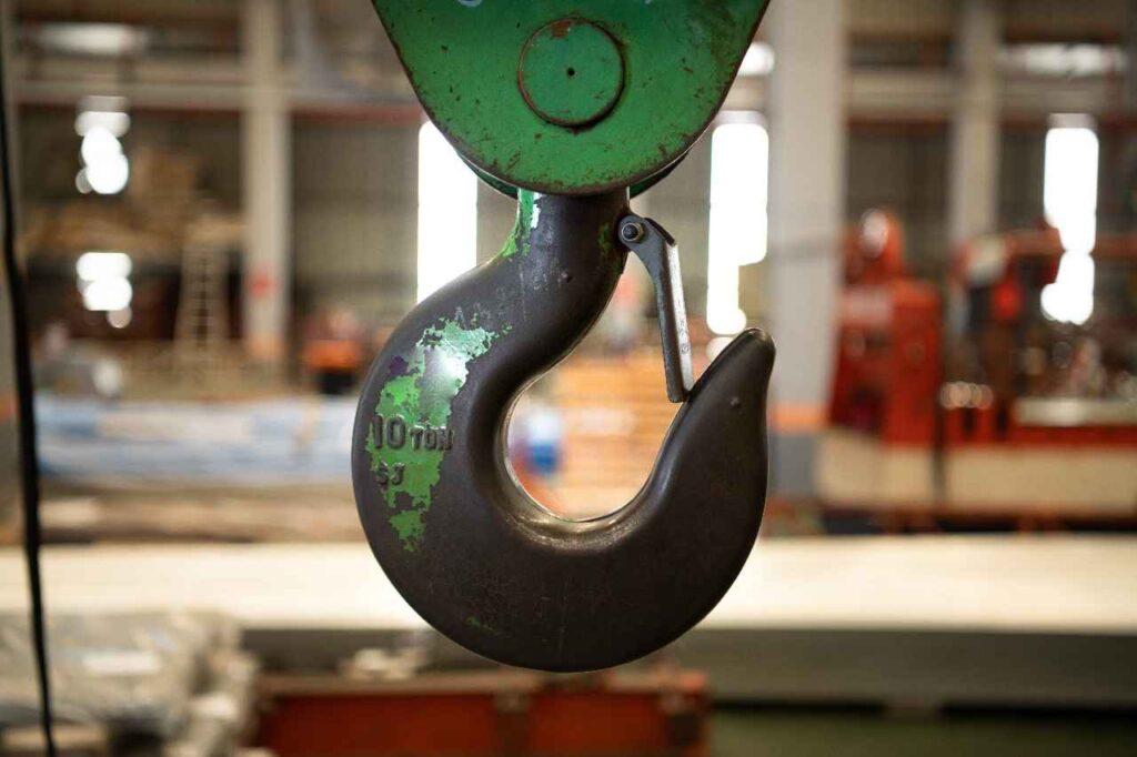 eye sling latch hook for lifting ksa