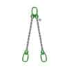 two leg chain sling end fitting with masterlink ksa