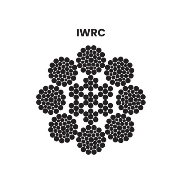 8X36WS (14-7+7-7-1)+IWRC STEEL WIRE ROPE