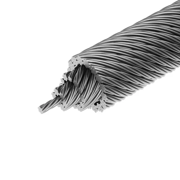 35X7 (1-6)+WSC Steel Wire Rope in Saudi Arabia