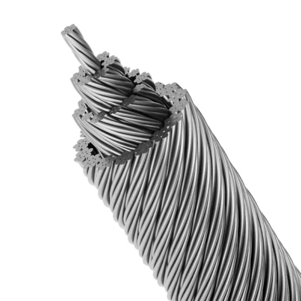 35X7 (1-6)+WSC Steel Wire Rope in Saudi Arabia