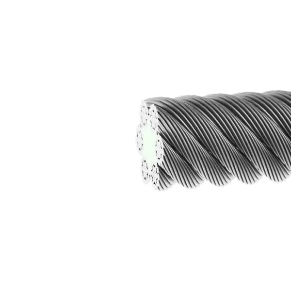 6X19M FC Bull Fiber Core Steel Wire Rope, durable and reliable for industrial use.