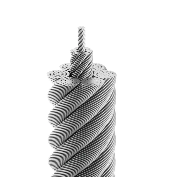 6X37M (18/12/6-1) IWRC Steel Wire Rope in Saudi Arabia