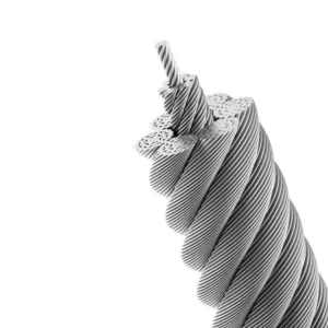 6X37M (18/12/6-1) IWRC Steel Wire Rope in Saudi Arabia
