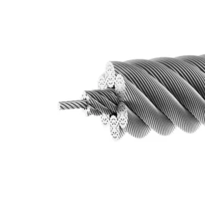 6X37M (18/12/6-1) IWRC Steel Wire Rope in Saudi Arabia