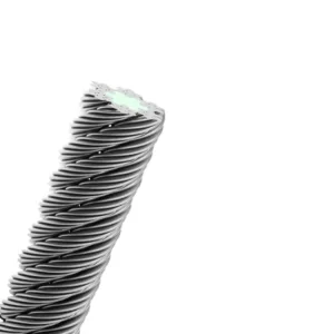 Durable 6x7(6-1) Bull Fiber Core Steel Wire Rope in Saudi Arabia