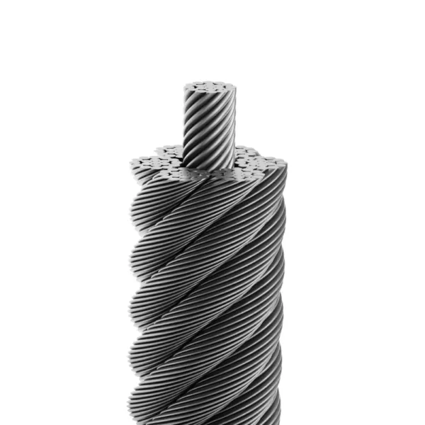 7X19M (12/6-1) WSC Bridon Steel Wire Rope
