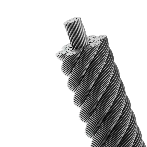 7X19M (12/6-1) WSC Bridon Steel Wire Rope