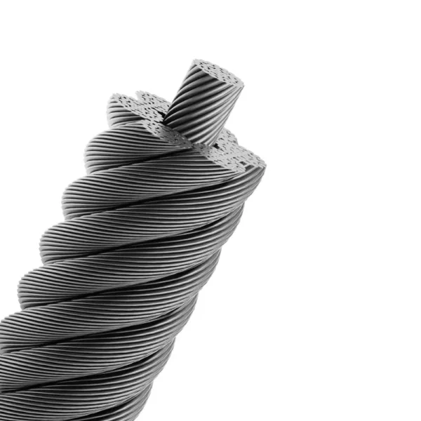 7X37 Bharat Steel Wire Rope with 18/12/6-1 configuration