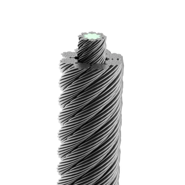High-strength 8X19S+8X7+FC Bull Steel Wire Rope