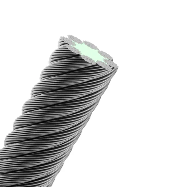 8X25F Diepa Steel Wire Rope with Fiber Core