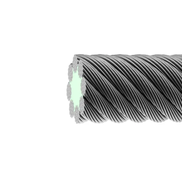 8X25F Diepa Steel Wire Rope with Fiber Core