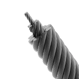 Close-up view of 8X25F(1-6F-6-12)+IWRC Diepa Steel Wire Rope