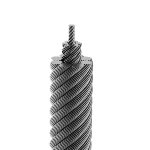 8X26SW Bull Steel Wire Rope with IWRC in Saudi Arabia