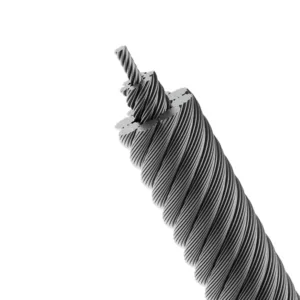 8X26SW Bull Steel Wire Rope with IWRC in Saudi Arabia