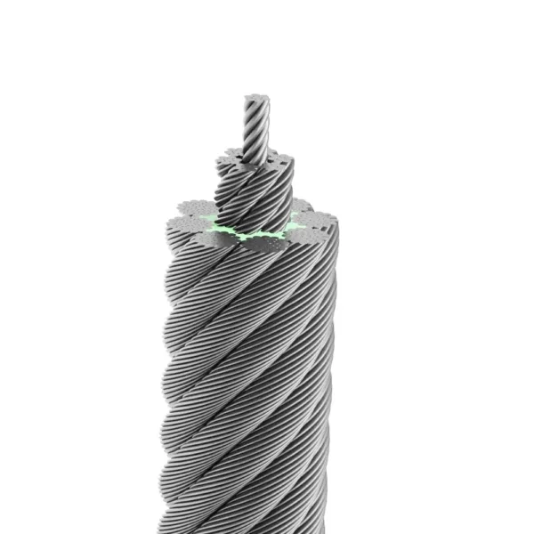 8X36WS (14-7+7-7-1) Bull Steel Wire Rope in Saudi Arabia