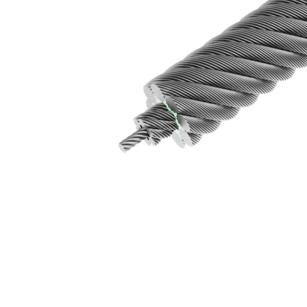 8X36WS (14-7+7-7-1) Bull Steel Wire Rope in Saudi Arabia