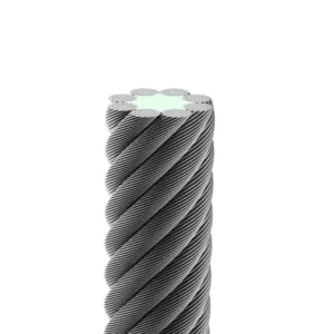 High strength 8X41WS (16-8+8-8-1) Bharat Steel Wire Rope with Fiber Core