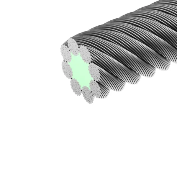 8X49WS Bull Steel Wire Rope with Fiber Core in Saudi Arabia