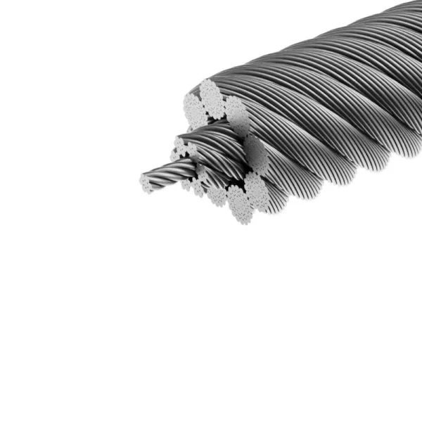 Industrial Grade 8X49WS Bull Steel Wire Rope in Saudi Arabia