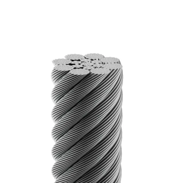 Industrial Grade 8X49WS Bull Steel Wire Rope in Saudi Arabia