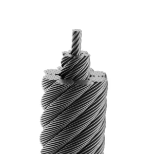 8x19W Steel Wire Rope with IWRC for industrial use in KSA