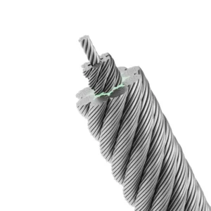 8x26WS Compacted Cushion Core Bull Steel Wire Rope in KSA
