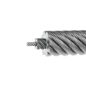 8x26WS Compacted Cushion Core Bull Steel Wire Rope in KSA
