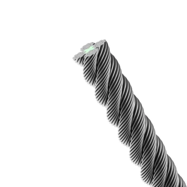 4X19S (1-9-9) + FC Steel Wire Rope in Saudi Arabia - High-Quality and Durable