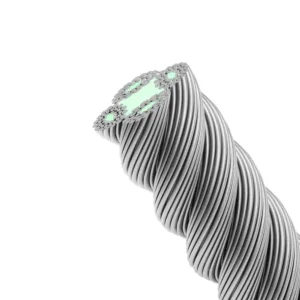 4X39 (15-15/9) FC-Swaged Bull Steel Wire Rope Saudi Arabia