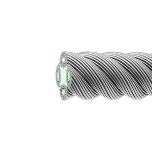 4X39 (15-15/9) FC-Swaged Bull Steel Wire Rope Saudi Arabia