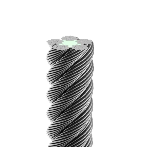 Durable 5X26 WS FC Bull Steel Wire Ropes - Saudi Arabia