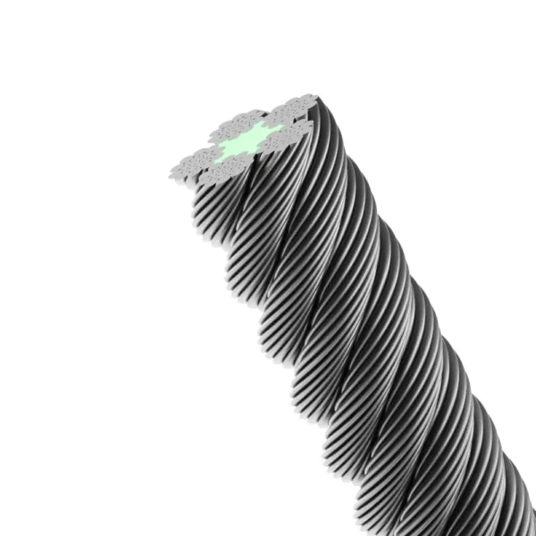 Durable 5X26 WS FC Bull Steel Wire Ropes - Saudi Arabia