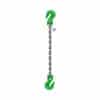 ONE LEG CHAIN SLING WITH CLEVIS SLING HOOK ON BOTH SIDES