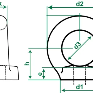 din582 lifting eye nut line diagram saudi arabia