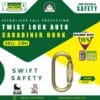 Top Industrial Uses for Twist Lock Auto Carabiners in 2025-26