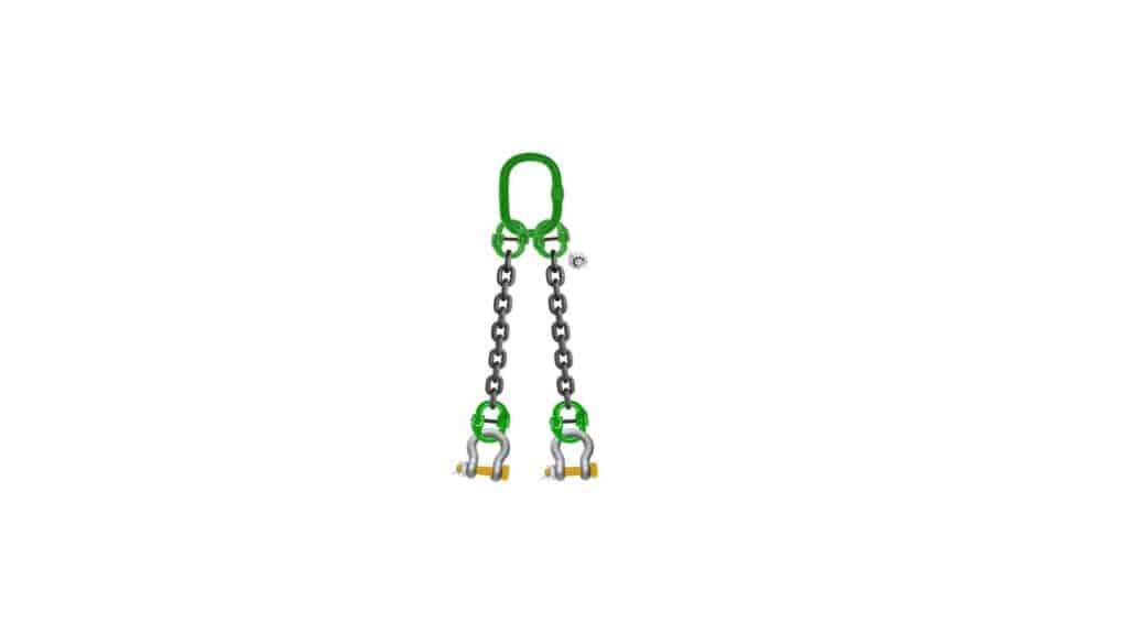 The Ultimate Guide to 2-Leg Bridle Chain Slings with Bolt-Type Shackles in KSA
